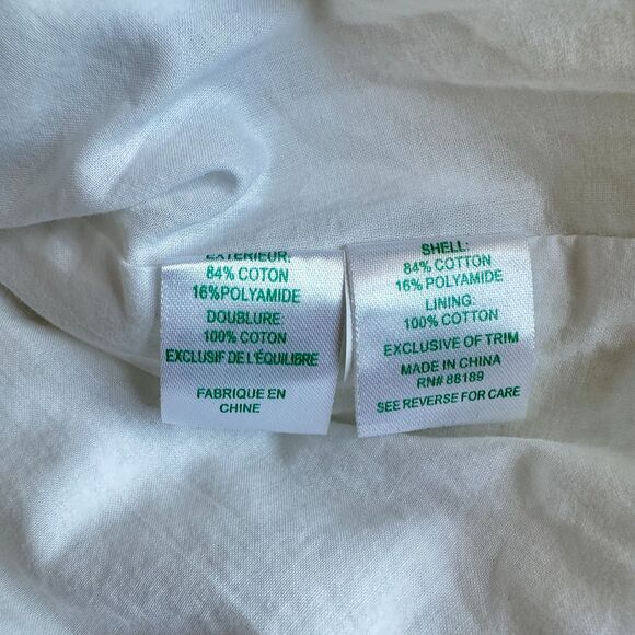 Lilly Pulitzer Jenna Halter Dress – White Lace Shell Print, Size 4 - Picture 8 of 9